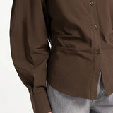 Blouse met tailleaccent