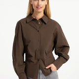 Blouse met tailleaccent