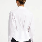 Blouse met tailleaccent