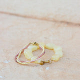 Butter yellow bracelet