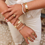 Butter yellow bracelet
