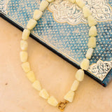 Butter yellow necklace