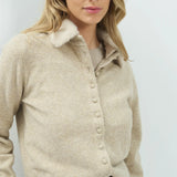 Vest met afneembare kraag
