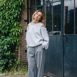 Sweater with cut out
