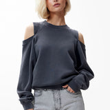 Sweater with cut out