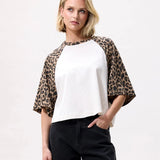 Baseball leopard Tshirt