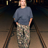 Super barrel fit camo jeans