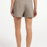 Mini skirt with faux wrap