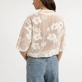 Jacket in crochet style