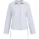 Blouse met koordjes