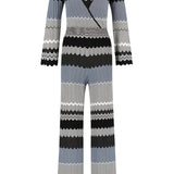 Florine Chevron Jumpsuit