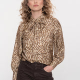Blouse met strik