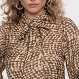 Blouse met strik