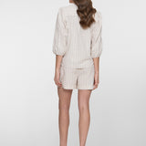 Shorts lurex stripe
