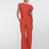 Blouse with pockets
