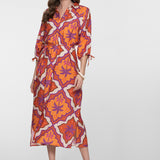 Jurk tropische print