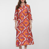 Jurk tropische print