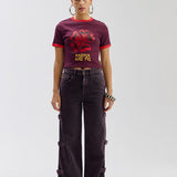 SS6Y305 T-shirt Desert flower
