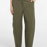 High waist barrel trousers