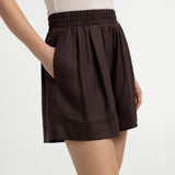 Short met hoge taille