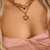 Sisi necklace gold