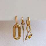 Chain Olive hoop