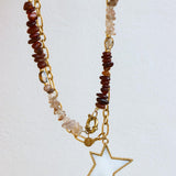 Red rock necklace