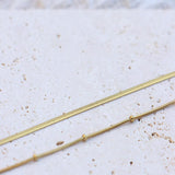 Baby smooth snake bracelet