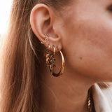 Golden cirkel hoop