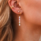 Shiny pink studs