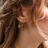 Desert bloom hoop