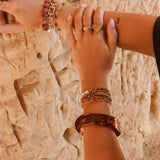 Rock bracelet bangle