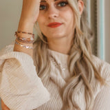 Half heart bracelet