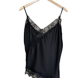 Lace top black