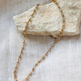 Oval loop necklace