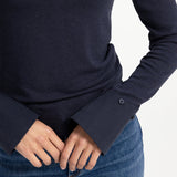 Jersey top with removable cuff