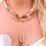 Kiki necklace zilver