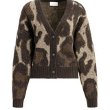 Gebreid vest met vleermuismouwen