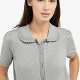 Vest met korte mouwen