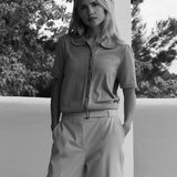 Vest met korte mouwen