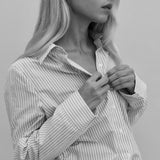 Blouse met koordjes