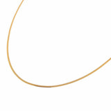 Baby smooth snake necklace