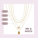 Baby Shell necklace gold