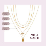 Baby smooth snake necklace