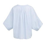 Oversized batwing blouse