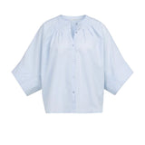 Oversized batwing blouse