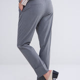 Trousers viscose blend stretch
