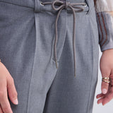 Trousers viscose blend stretch