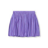 R2602245927 ladies woven short stripe balloon  skirt DYME
