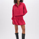 R2603262944 ladies woven balloonfit skirt RHEA
